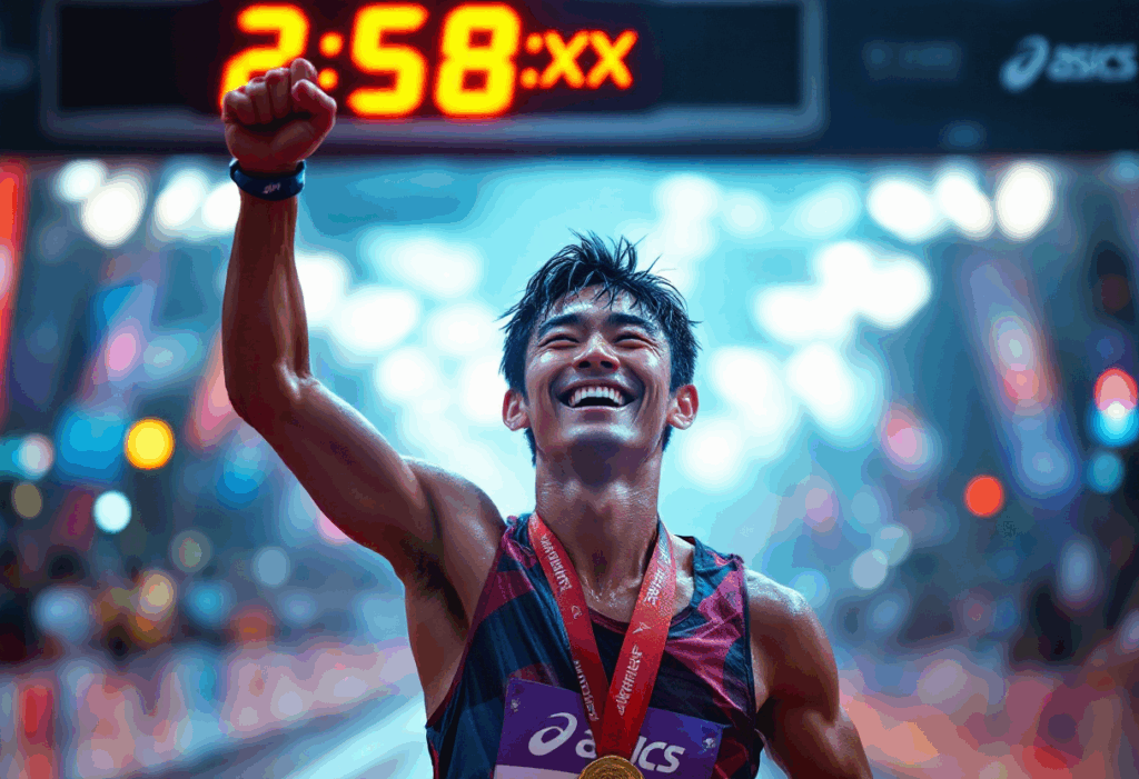 ASICSと共にサブスリーを達成し、揺るぎない自信というベネフィットを得よう