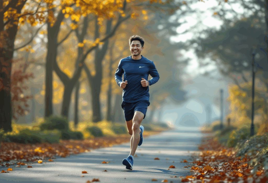 長距離で膝が痛む