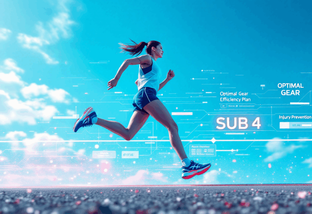 asicsでサブフォー達成へ!鍵は「最適シューズ」と「迷いのない計画」