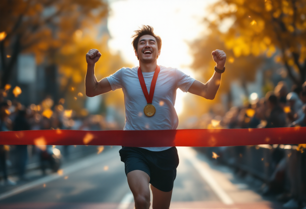 初フルマラソン完走は「自信」への投資